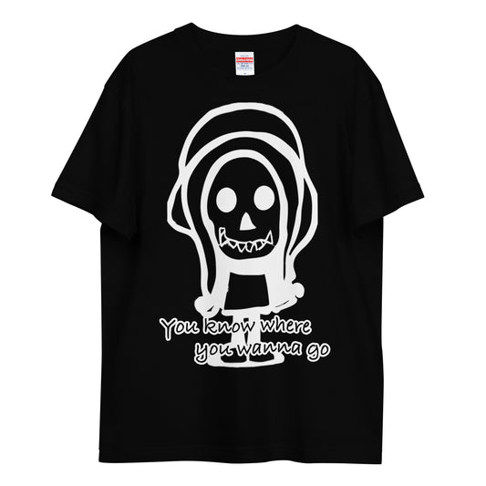 You know where you wanna go_Reaper_0003| 100003半袖ハイクオリティTシャツ