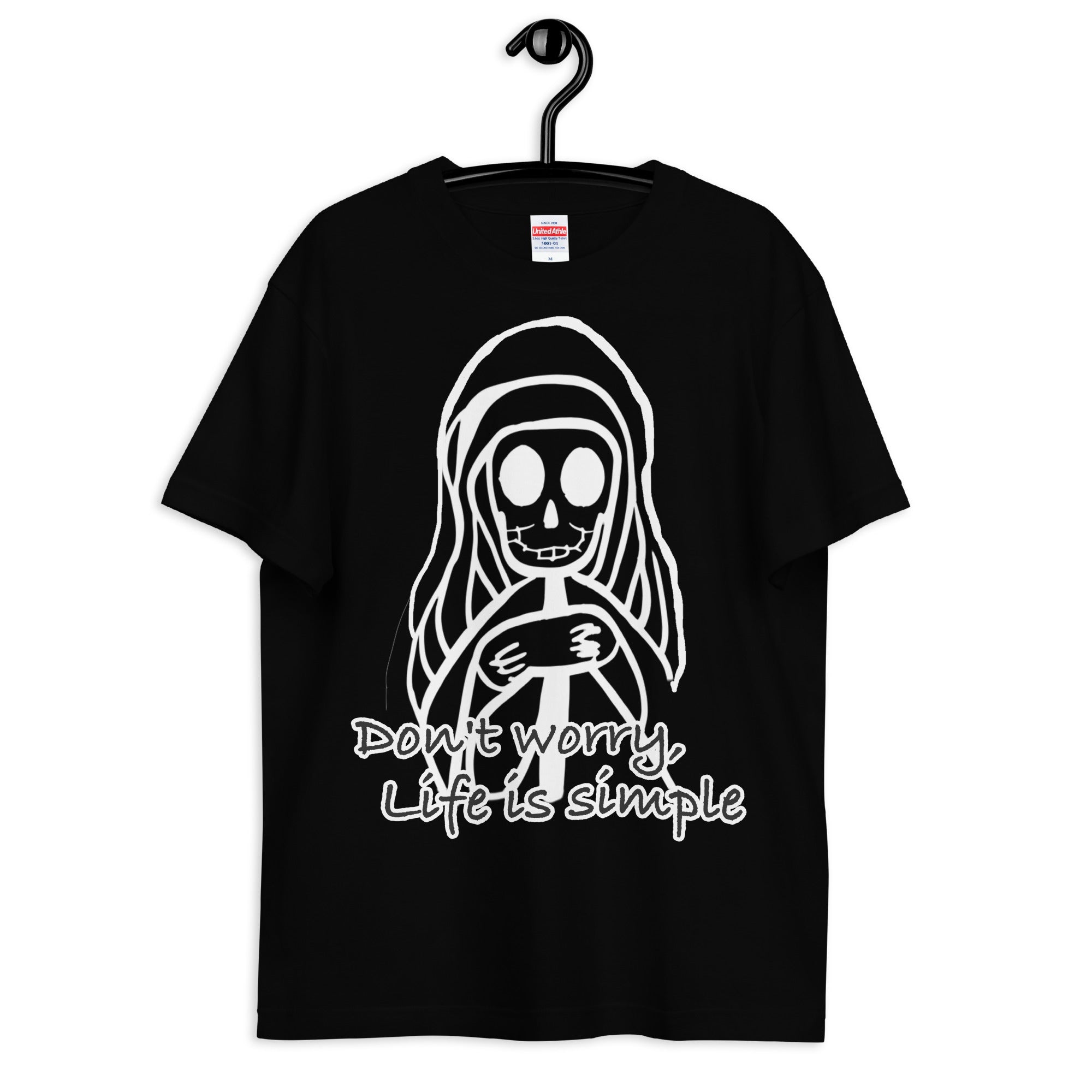 Life is simple_Reaper_0009| 100009半袖ハイクオリティTシャツ