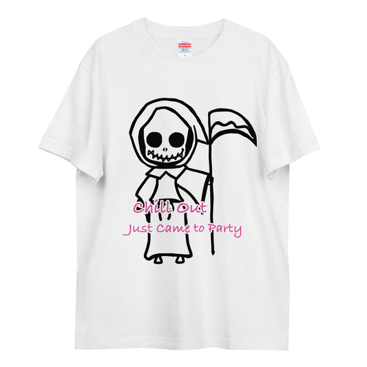 just came to party_Reaper_0021| 100021半袖ハイクオリティTシャツ