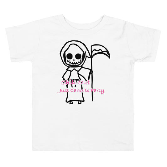 just came to party_Reaper_0021| キッズ半袖ハイクオリティTシャツ